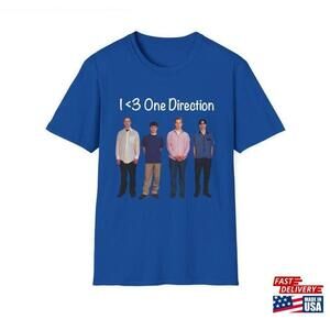Funny Meme Tshirt I Love Heart One Direction Weezer Parody Tee Gift Shirt